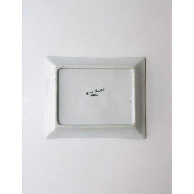 French Porcelain Tray Catchall Vide-Poche Jewelry Dish, Mid 20th Century, France For Sale - Image 10 of 10