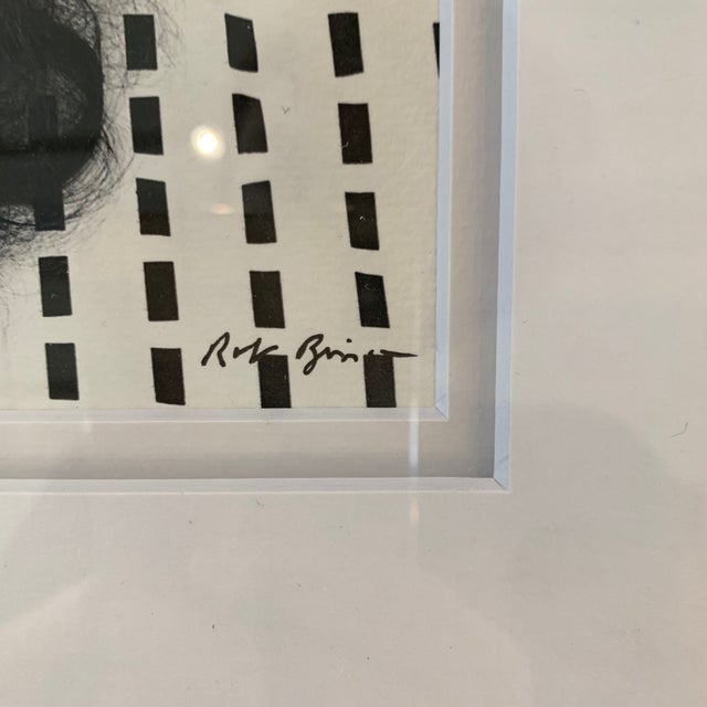 Contemporary 1980s "Stella Christine" Black and White Figurative Photograph by Rob Brinson For Sale - Image 3 of 11