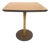 Vintage MCM Walnut Wood Laminate End Side Table For Sale