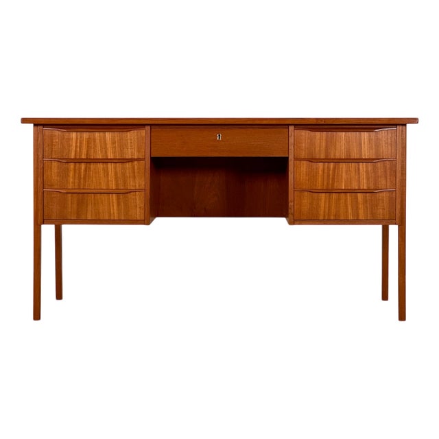 Teak Desk, Denmark, 1960s For Sale