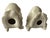 White Vintage Late 20th Century Ceramic “Love Birds” Doves- Set of 2 For Sale - Image 8 of 11
