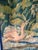 French Aubusson Chinoiserie Verdure Tapestry Pagoda and Three Birds 18 Century For Sale - Image 10 of 13