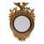 Antique 19th Century American Federal Giltwood Eagle Bullseye Convex Mirror For Sale
