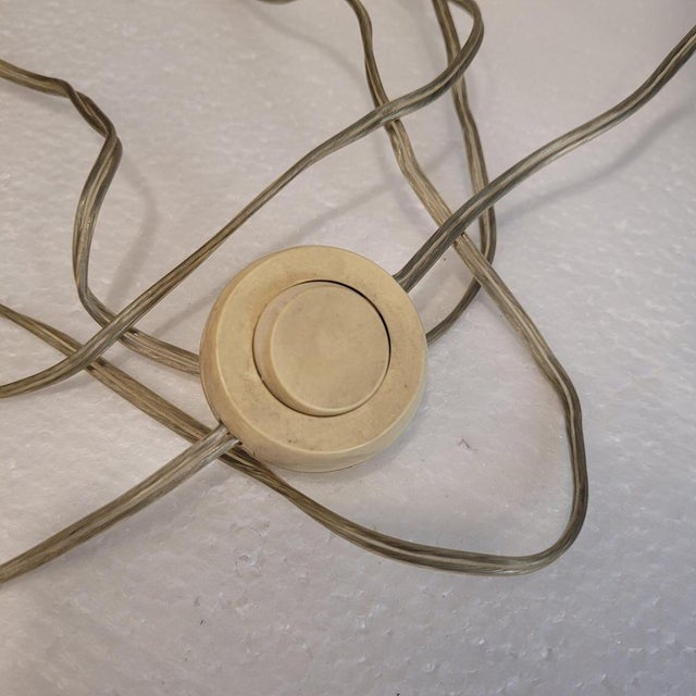 Art Deco Table Lamp in Blue Glass Sphere from Charles Schneider Workshop, France, 1940s For Sale - Image 16 of 18