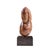 Mario DeNoto Mid Century Red Marble Figurine Sculpture This sculpture measures: 8 wide x 8.5 deep x 19.75 inches high...