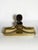 Gold Art Nouveau Brass Inkwell, France, 1900 For Sale - Image 8 of 12