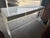 Mid-Century Modern 1970s White and Lucite 66 Inch 3 Drawer Writing Desk For Sale - Image 3 of 9
