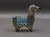 Mid 20th Century Mid 20th Century Abraham Palatnik Brazil Lucite Acrylic Op Art Alpaca Llama Zebra Horse Figurine For Sale - Image 5 of 8
