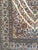 Cream Vintage Nain Area Rug, Hand-Knotted Wool & Silk, Garden of Paradise Pattern, 4x7, Ivory & Blue For Sale - Image 8 of 12