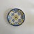 Tiffany & Co. Este Ceramiche Made in Italy Decorative Plate, Blue Yellow Floral For Sale - Image 9 of 10