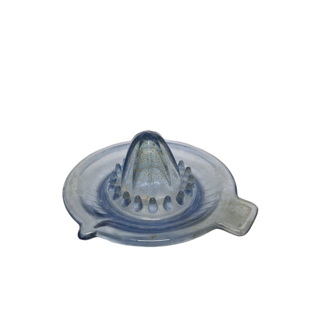 Glass Art Deco Fruit Juicer from HSG Ząbkowice, Poland, 1970s For Sale - Image 7 of 8