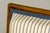 Off-white Set of Eight Late 19th Century French Louis XVI Style Dining Chairs in Blue Stripe For Sale - Image 8 of 18