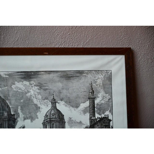 Giovanni Battista Piranesi, Views of Rome Piazza Venezia Trajan's Columns, 1800s, Engraving For Sale - Image 11 of 12