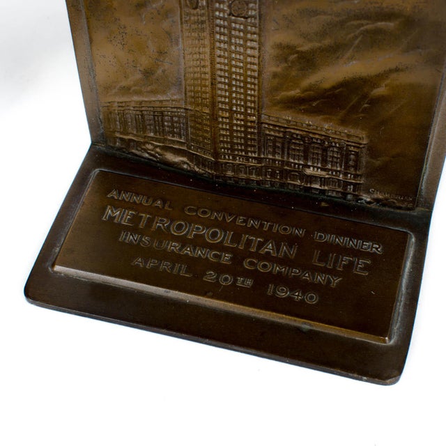 1940 Met Life New York City Bookends A Pair Chairish