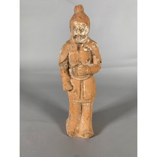 Sculpture of a Soldier, China, Tang Dynasty (618-907 AD), Archaeology For Sale