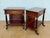 French Empire Wood Nightstands with Marquetry and Black Columns, 1935, Set of 2 For Sale - Image 11 of 15