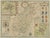 Antique Map of Northamptonshire by Speed, 1676 For Sale