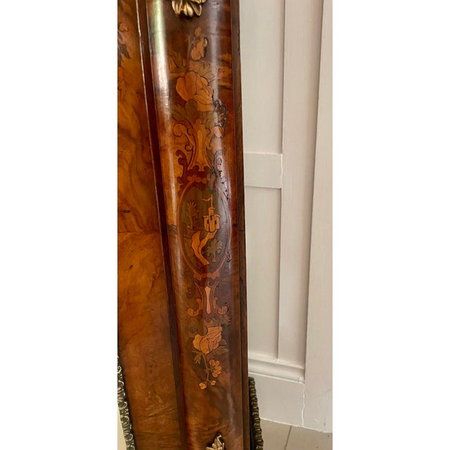 Antique Victorian Burr Walnut Marquetry Sideboard, 1850 For Sale - Image 12 of 18