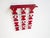 Vintage Space Age Wall Coat Rack in Red with Hat Shelf, 1960s For Sale - Image 17 of 18