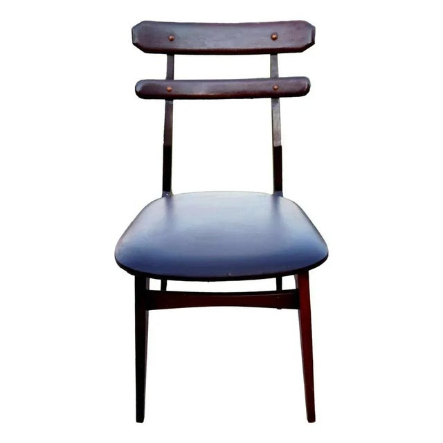 1960s Danish Chairs and Table by Ignazio Gardella for Azucena, 1960s, Set of 6 For Sale - Image 5 of 8