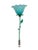 Aqua Italian Design Modern Aquamarine Green Art Glass Lit Flower Vase/Table Lamp For Sale - Image 8 of 9