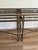 Bronze 1980s Vintage Custom Handmade Ornate Bronze Metal Console Table For Sale - Image 8 of 11