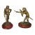 Pair of French Bronze Statue of Musketeer Signed Emile Guillemin 19 Century For Sale