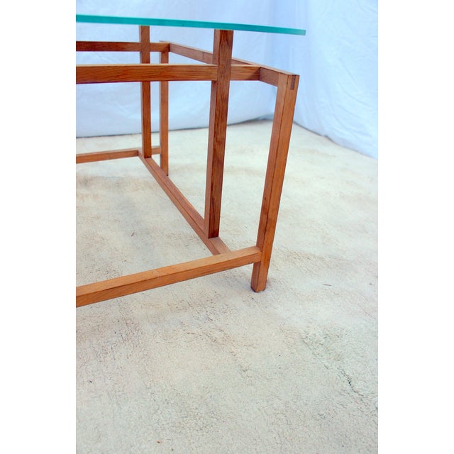 Brown 1960s Mid-Century Modern Henning Norgaard for Komfort Teak and Glass Side Chess Game Table For Sale - Image 8 of 12
