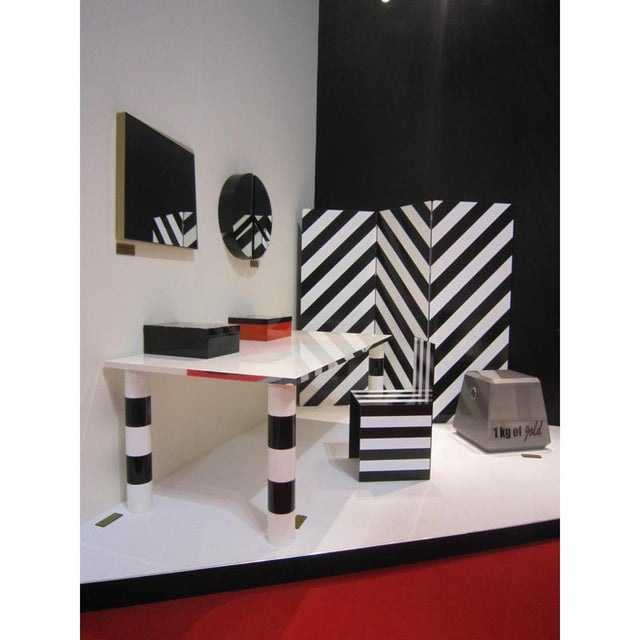 Venezia Rectangular Dining Table in Powder-Coated Aluminum by altreforme Dimensions: D 98 x W 200 x H 73 cm. Materials:...