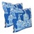 Chinoiserie Pair of 22'' Dana Gibson by Stroheim Pillows For Sale - Image 3 of 6