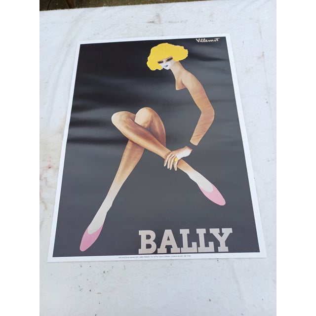 Bally Poster by Villemot, 1970 For Sale - Image 12 of 12