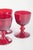 Ruby-Red Port Wine Glasses from Reijmyre Glasbruk, 1950s, Set of 4 For Sale - Image 3 of 5