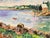 Early 1950s landscape of Puget Sound by Northwest artist GE Matthews. Signed and inscribed "My Copy" and "Sound" upper...