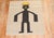 Late 20th Century Late 20th Century Hey Dude Pictorial Persian Kilim Wall Hanging - 3'9" x 4'3" For Sale - Image 5 of 18