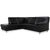 Florence Corner Sofa in Black Leather by Ewald Schillig For Sale - Image 15 of 15