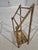 Metal 1970’s Hollywood Regency Gold Braided Gilt Iron Towel Rack For Sale - Image 7 of 17