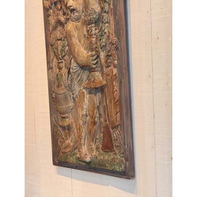 Pair 19th Century Carved Relief Panels For Sale - Image 14 of 14