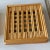 Wood 1970s Bamboo Square Stacking Baskets - Set of 4 For Sale - Image 7 of 13