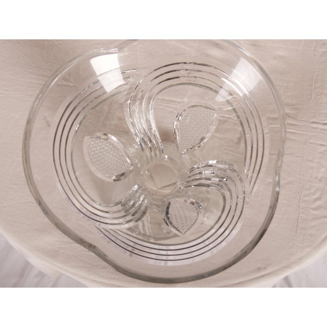 Vintage Crystal Flower Vase, 1970s For Sale - Image 4 of 12