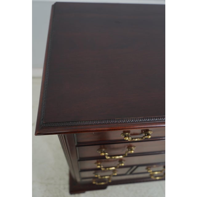 Wood Henkel Harris Mahogany Model 176 Gentlemans Chest For Sale - Image 7 of 12