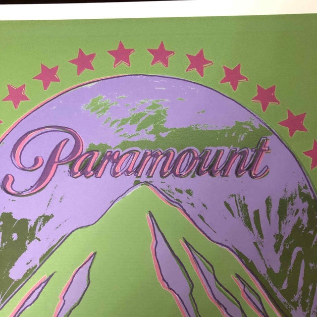 Printmaking Materials 1990s After Andy Warhol "Paramount Classic" Lithograph For Sale - Image 7 of 11