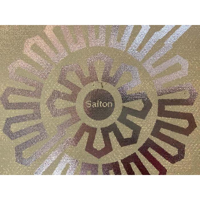 1970s Mid-Century Salton Hotable Automatic Food Warmer Rolling Bar Cart For Sale - Image 5 of 10