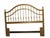 1980s Wood Full/Queen Headboard Honey Traditional Style For Sale In Naples, FL - Image 6 of 8