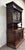 French Antique Late 1800s French Renaissance Revival Walnut Step Back Bookcase Cabinet For Sale - Image 3 of 17