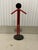Vintage Modern Red and Black Metal Valet Coat Rack, 1980s For Sale - Image 9 of 17
