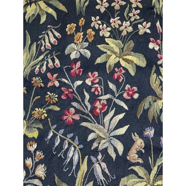 Vintage French Handwoven Aubusson Tapestry, 1920s For Sale - Image 15 of 18