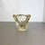 1970s Large Crystal Glass Centerpiece Shell Bowl from Daum Nancy, France, 1970s For Sale - Image 5 of 18