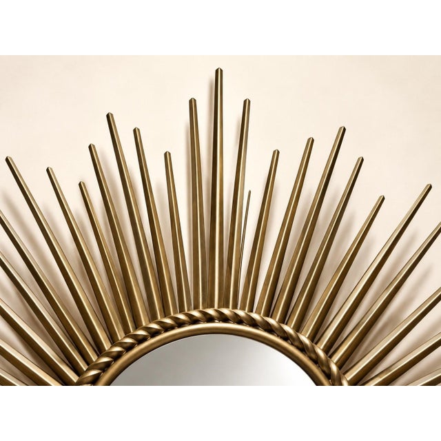 Gilt Sunburst Mirror, 1950s For Sale - Image 4 of 7