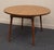 American Tell City Solid Hard Rock Maple Colonial Early American 48" Drop Leaf Dining Table F8162 For Sale - Image 3 of 12