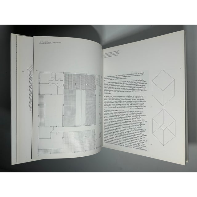 White 2000s Illustrated Quarto, Peter Eisenman's Giuseppe Terragni: Transformations, Decompositions, Critiques, Signed - 1 Book For Sale - Image 8 of 15